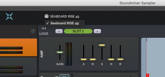 left) Fruity Loops screen shot (right) Spanner-based instrument